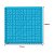 Tapete de Silicone para Caneta 3D NIC 3D – Azul, com Moldes - Imagem 2