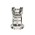 Central Shell Middle Frame Principal Dji MINI 3 - Imagem 1