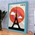 Quadro Decorativo Cidade Paris 73 Pop Art C/ Vidro 33x25 cm - Imagem 4