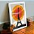 Quadro Decorativo Cidade Paris Pop Art C/ Vidro 33x25 Quarto - Imagem 1