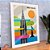 Quadro Decorativo Cidade New York Pop Art C/ Vidro 33x25 cm - Imagem 2