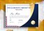 Certificado Decorativo Barbearia C/ Moldura e Vidro A4 - Imagem 1