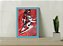 Quadro Decorativo Tenis Jordan C/ Moldura e Vidro 33x25 A4 - Imagem 4