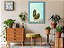 Quadro Decorativo Cacto Tropical C/ Moldura e Vidro 33x25 A4 - Imagem 2