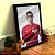 Quadro Decorativo CR7 Portugal C/ Moldura e Vidro 33x25 A4 - Imagem 1