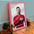 Quadro Decorativo CR7 Portugal C/ Moldura e Vidro 33x25 A4 - Imagem 3
