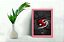 Quadro Decorativo Carpa Véu Yin Yang C Moldura e Vidro 33x25 - Imagem 3