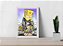 Quadro Decorativo Bart Entediado C/ Moldura e Vidro 33x25 cm - Imagem 2