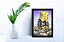 Quadro Decorativo Bart Entediado C/ Moldura e Vidro 33x25 cm - Imagem 1