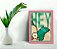 Quadro Decorativo Palhaço Krusty Hey Moldura e Vidro 33x25 - Imagem 3