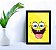 Quadro Infantil Bob Esponja Sala Quarto C/ Vidro 33x25cm A4 - Imagem 4