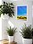 Quadro Decorativo Paisagem Fusca C/ Moldura e Vidro 33x25cm - Imagem 1