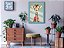 Quadro Decorativo Girafa Baby C/ Laço Sala Quarto + Vidro A4 - Imagem 4