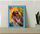 Quadro Decorativo Bob Marley Pop Arte Sala Quarto + Vidro A4 - Imagem 4