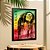 Quadro Decorativo Bob Marley Reggae Sala Quarto + Vidro A4 - Imagem 1