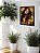 Quadro Decorativo Bob Marley Pop Ink Sala Quarto + Vidro A4 - Imagem 1