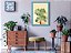 Quadro Decorativo Monstera Abstrato Sala Quarto + Vidro A4 - Imagem 4