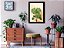 Quadro Decorativo Monstera Abstrato Sala Quarto + Vidro A4 - Imagem 3