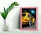 Quadro Decorativo Fusca Dourado Sala Escritório + Vidro A4 - Imagem 2
