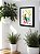 Quadro Decorativo Calopsita Abstrata Sala Escritório + Vidro - Imagem 4