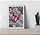 Quadro Decorativo Rolling Stones Show Sala Escritório +Vidro - Imagem 2