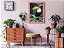 Quadro Decorativo Tucano Flora Sala Escritório + Vidro 33x25 - Imagem 3