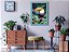 Quadro Decorativo Tucano Flora Sala Escritório + Vidro 33x25 - Imagem 4