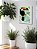 Quadro Decorativo Tucano Abstrato Sala Quarto + Vidro 33x25 - Imagem 3