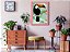 Quadro Decorativo Tucano Abstrato Sala Quarto + Vidro 33x25 - Imagem 2