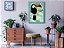 Quadro Decorativo Tucano Abstrato Sala Quarto + Vidro 33x25 - Imagem 1
