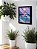 Quadro Decorativo Flamingo Love Sala Quarto + Vidro 33x25 A4 - Imagem 2