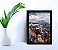 Quadro Decorativo React City Sala Escritório +Vidro 33x25 A4 - Imagem 1