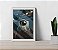Quadro Decorativo Astronauta Beer Sala Bar + Vidro 33x25 A4 - Imagem 2