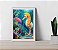 Quadro Decorativo Cavalo Marinho Sala Quarto +Vidro 33x25 A4 - Imagem 3