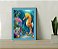 Quadro Decorativo Cavalo Marinho Sala Quarto +Vidro 33x25 A4 - Imagem 2