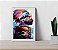 Quadro Decorativo kakashi Pop Art Escritório +Vidro 33x25 A4 - Imagem 2