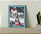 Quadro Decorativo Paris Torre Eiffel  Sala + Vidro 33x25  A4 - Imagem 2