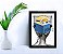 Quadro Decorativo Minions Preso Sala  Quarto +Vidro 33x25 A4 - Imagem 1