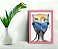 Quadro Decorativo Minions Preso Sala  Quarto +Vidro 33x25 A4 - Imagem 3