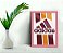 Quadro Decorativo Forum Bordô Sala  Quarto +Vidro 33x25 A4 - Imagem 2