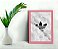 Quadro Decorativo Star Cloud Sala Escritório +Vidro 33x25 A4 - Imagem 2