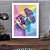 Quadro Decorativo Jordan Pop Art Loja Escritório+Vidro 33x25 - Imagem 3