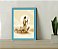 Quadro Decorativo Bom Pastor Loja Biblioteca +Vidro 33x25 A4 - Imagem 3