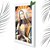 Quadro Decorativo Maria Abstrata Igreja Sala +Vidro 33x25 A4 - Imagem 2
