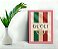 Quadro Decorativo Gucci Sala Escritório Loja + Vidro 33x25 - Imagem 2