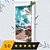 Quadro Decorativo Quiksilver Trilha Sala Quarto +Vidro 33x25 - Imagem 1