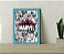 Quadro Decorativo Deadpool Marvel Sala Quarto + Vidro 33x25 - Imagem 4