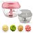 Triturador de Alimentos Manual 3 Lâminas 550ml Cores - Imagem 1