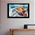 Quadro Decorativo Tartaruga Marinha + Vidro 33x25 Escritório - Imagem 4