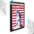 Quadro Decorativo Estatua Liberdade + Vidro 33x25 Escrtório - Imagem 2